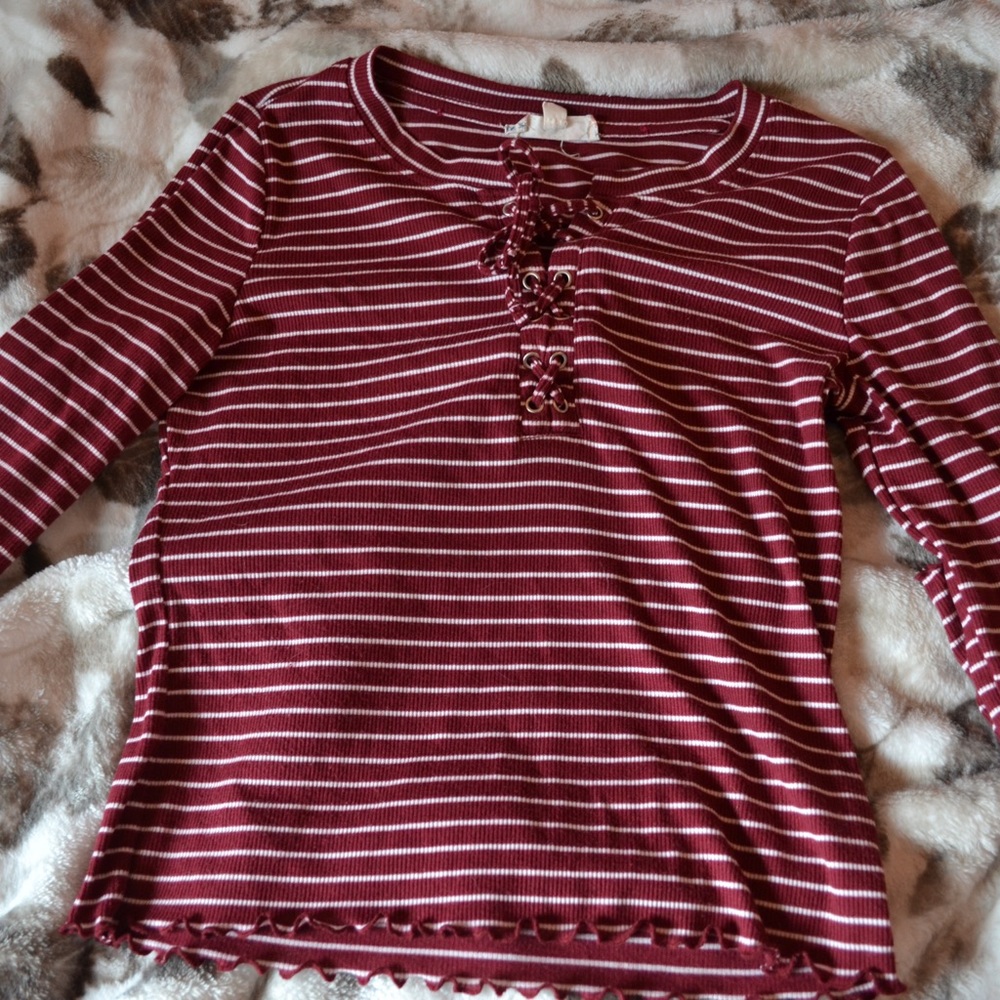 Fitted Striped Pink Republic Shirt